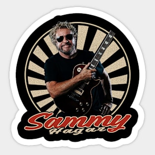 Vintage 80s Sammy Hagar Sticker